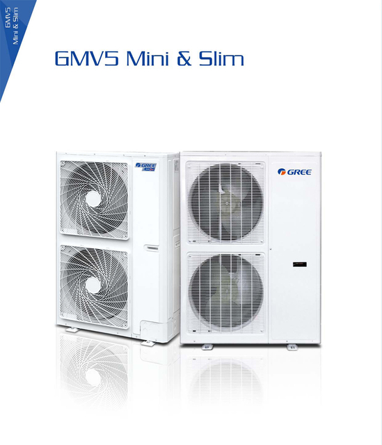 Gree 4-Way Ceiling Cassette Fan Coil AC Unit, Suitable for Hotels and Households