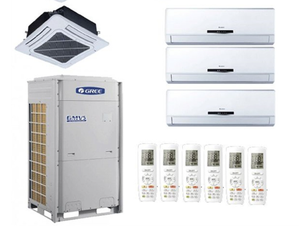 For GREE U- Match VRV Air Conditioner All DC Inverter Chiller System Customizable VRF Air Conditioning for Wholesale