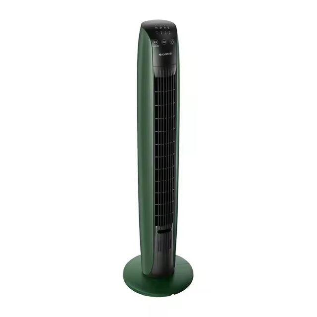 Gree 12-Speed Electric Cooling Heating Tower Fan Touch Button Remote Control for Summer Winter Use for Hotels Households Metal
